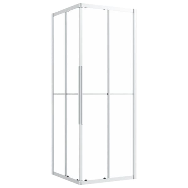 brusekabine 70x70x180 cm matteret sikkerhedsglas