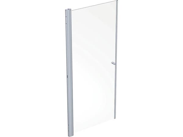 Ifö Space lige dør mat profil/klart glas SPNK 900 knopgreb
