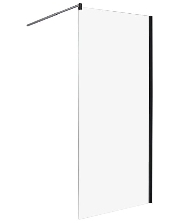 Brusevæg Hærdet Glas 90 x 190 cm Moderne Bruseafskærmning Glasvæg til Badeværelse Minimalistisk Bruseniche Glaspanel