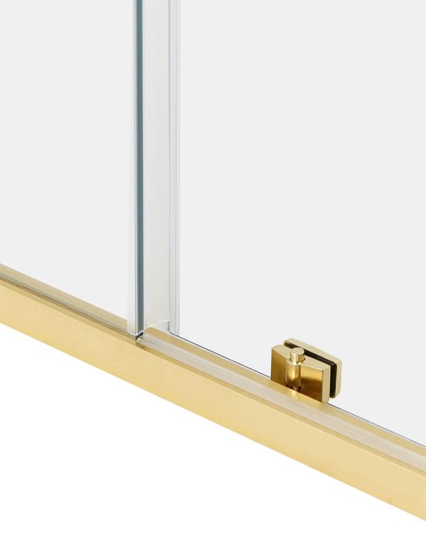 Brusehjørne Sølv Hærdet glas Aluminiumsramme Enkeltdør 80x100x185cm Moderne design