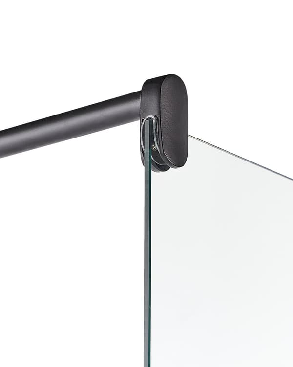 Brusevæg Hærdet Glas 100 x 190 cm Moderne Bruseafskærmning Glasvæg til Badeværelse Minimalistisk Bruseniche Glaspanel
