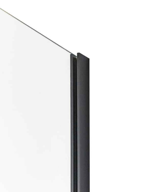 Brusevæg Hærdet Glas 100 x 190 cm Moderne Bruseafskærmning Glasvæg til Badeværelse Minimalistisk Bruseniche Glaspanel