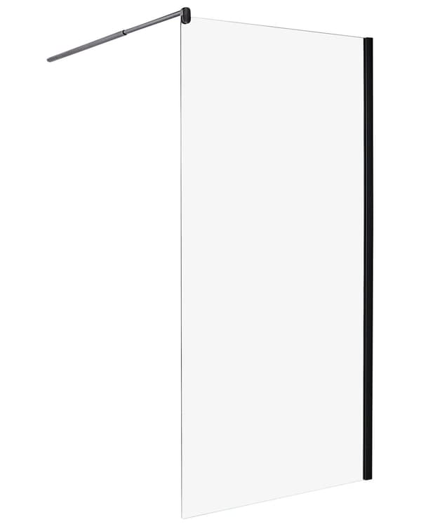 Brusevæg Hærdet Glas 100 x 190 cm Moderne Bruseafskærmning Glasvæg til Badeværelse Minimalistisk Bruseniche Glaspanel