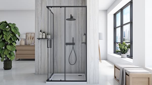 SUIHKUKAAPPI REA CITY 80X100 BLACK