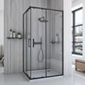 Pikkukuva 2 / 9: SUIHKUKAAPPI REA CITY 80X100 BLACK