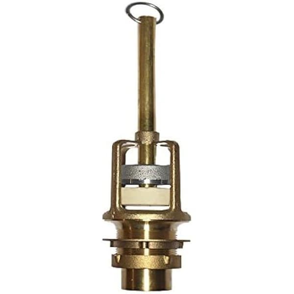 EDM 01277 Toalettspolventil med bly, mässing, guld, 24,5 cm