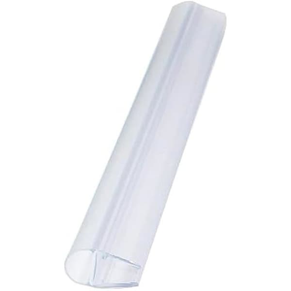 Profilerad skärm - Micel - Micel-Vega. 18525 - Härdat glas 6 mm - Höjd 200 cm - Transparent