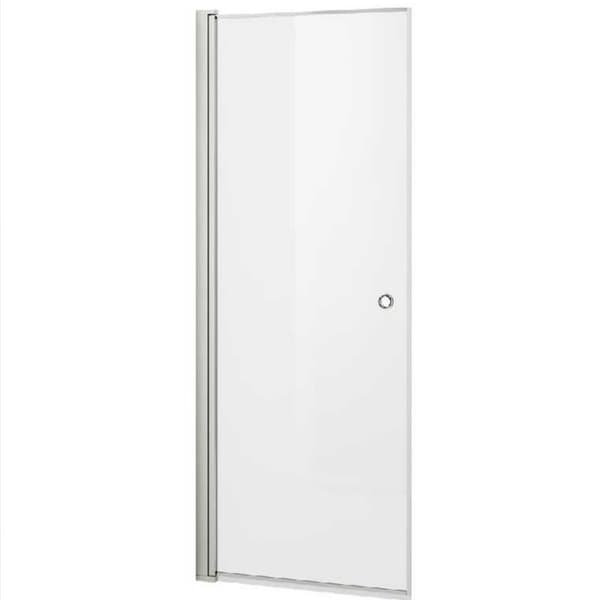 VikingBad Liam Dusjdør Rett H195cm Sølv 100cm