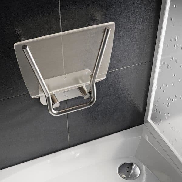 Ravak - Ovo-B II-Clear hopfällbart duschstol för duschkabin (B8F0000051)