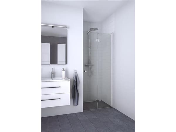 Dansani Match "B" Foldedør 200*97-99 cm, klart glas