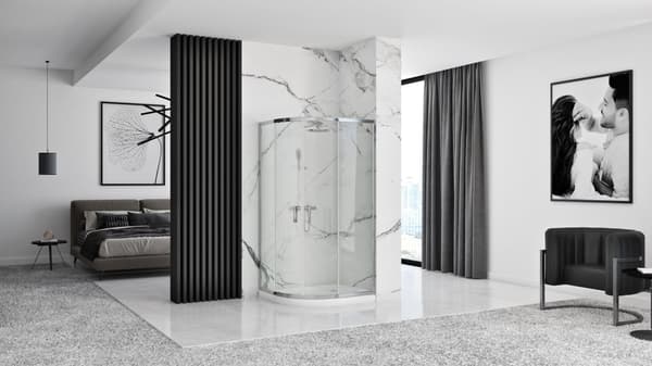 DUSCHKABIN REA LOOK 80X80 CHROME