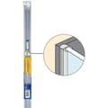 Miniatyrbild 2 av 3: Nedre duschdörrstätning - GEB - 1 m - Genomskinlig PVC - Tätning - Enkel installation