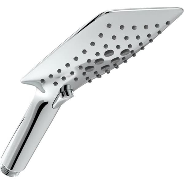 Bristan Hand21 C Square Wide Handset 3 Tone Push-funktion, krom - HAND21 C
