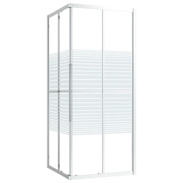 Duschvägg ESG 80x80x180 cm
