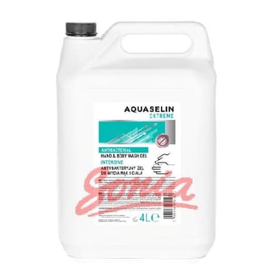 AA Aquaselin Extreme Gel for washing hands and body Antibacterial 4L