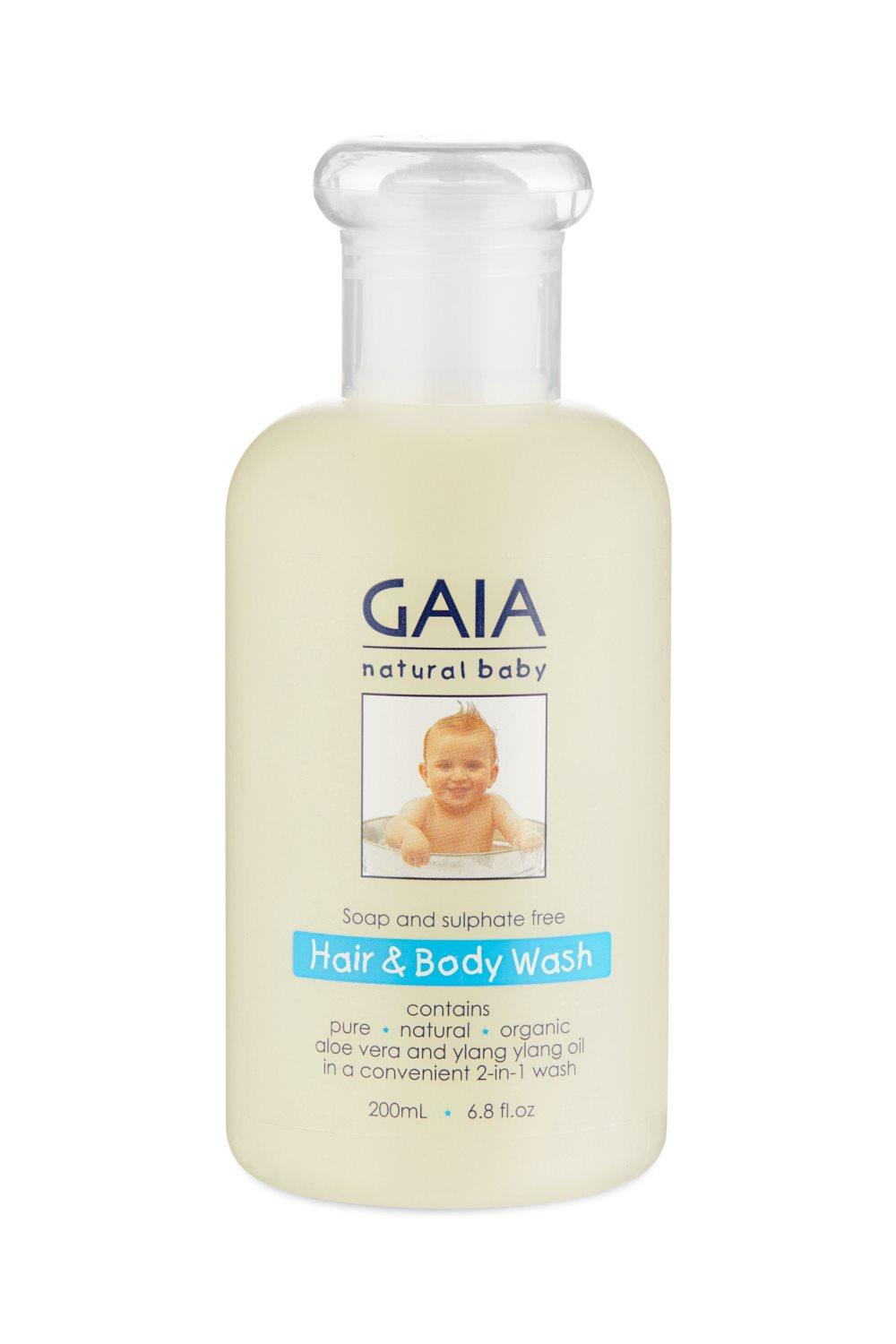 GAIA Baby Hair & Body Wash 200ml CDON