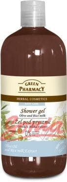 Green Pharmacy Shower Gel & Olives rice milk