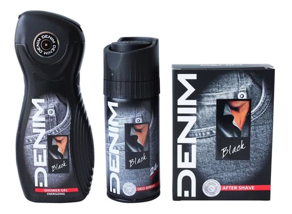 Denim Black Original  After Shave 100ml+Shower Gel 250ml+Body Spray 150ml