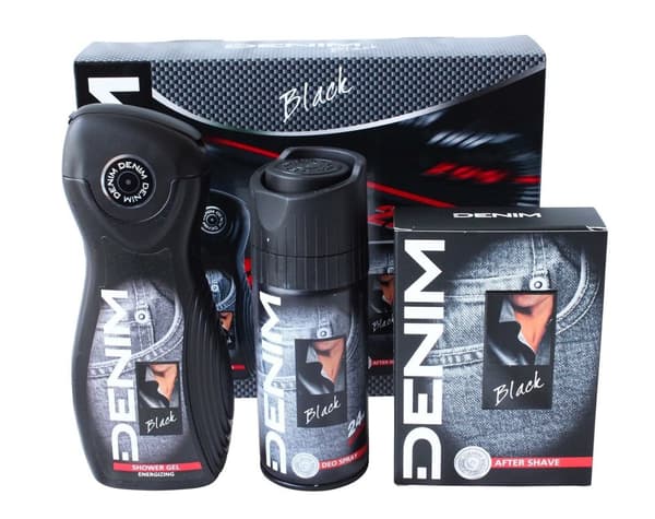 Denim Black Original  After Shave 100ml+Shower Gel 250ml+Body Spray 150ml