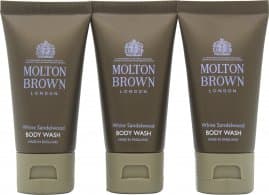 Molton Brown White Sandelwood Body sæbe Gavesæt 3 x 30ml