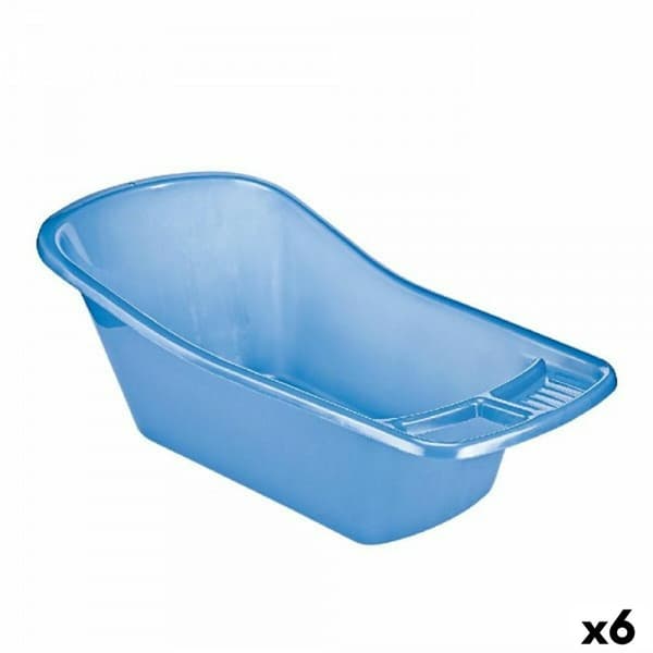 Badekar Børns 80 x 43 x 30 cm Blå Hvid (6 enheder)