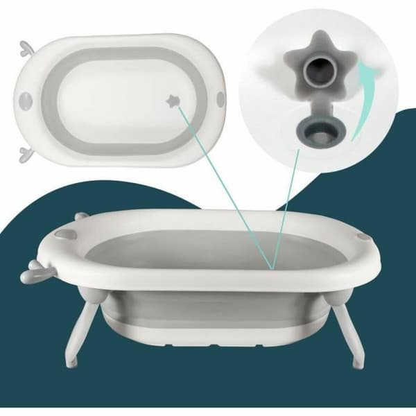 Badekar Looping 23 x 80 x 49 cm Foldbar