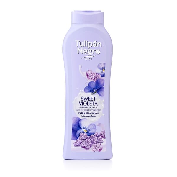 Suihkugeeli Tulipán Negro Sweet 650 ml Violetti
