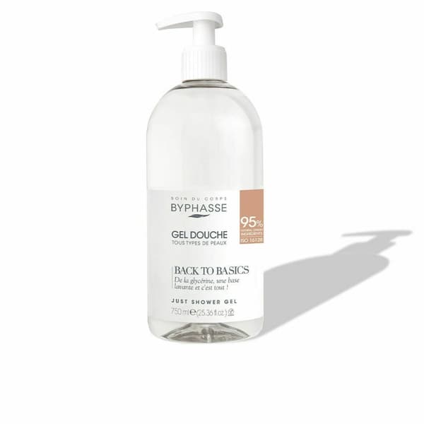 Suihkugeeli Byphasse Back to Basics (750 ml)