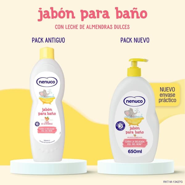Kostetuttava saippua Nenuco BAÑO HIDRATANTE 650 ml