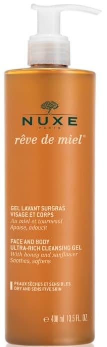 Nuxe Reve de Miel Face & Body Ultra-Rich Cleansing Shower Gel 400ml