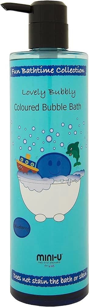 Mini-U® Lovely Bubbly värillinen kylpyamme kupla mustikka 500ml