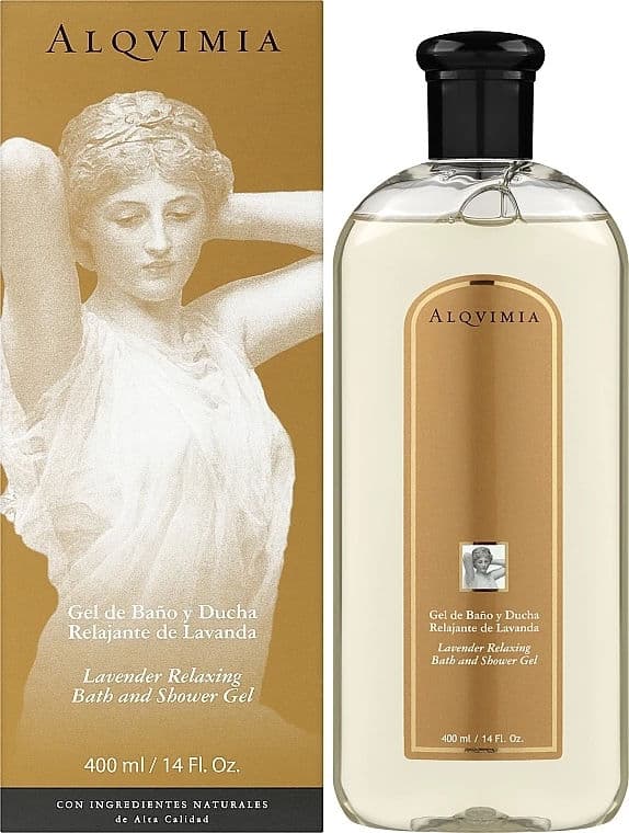 Alqvimia® Lavender Relaxing bade- og brusegel 400 ml