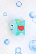 Pikkukuva 2 / 4: Spongelle® Sponge Animal Kids Sieni Kala 70 g