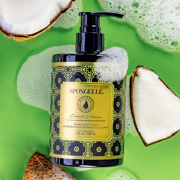 Spongelle® Coconut Verbena hånd- og kropsvask 325 ml