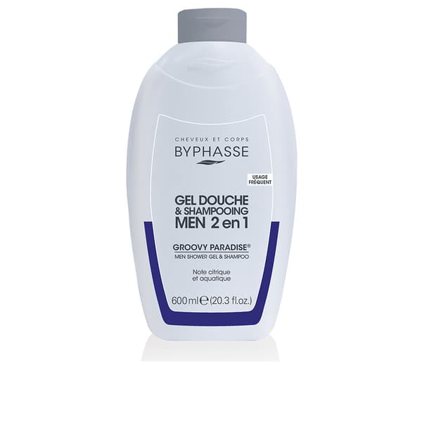 BYPHASSE GROOVY PARADISE for men 2 in 1 600 ml