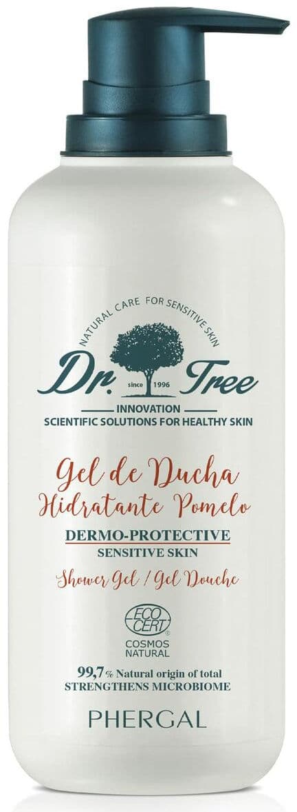 Moisturising Shower Gel Dr. Tree   Sensitive skin Grapefruit 500 ml