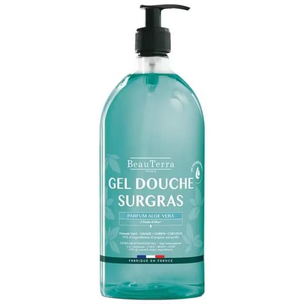 BEAUTERRA Shower gel ALOE VERA 1000 ml