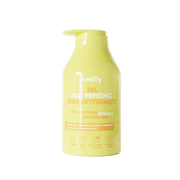 Holify Energizing Shower Gel 500 ml – Energisoiva suihkugeeli
