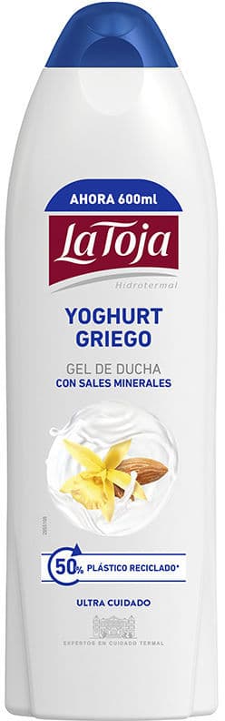 La Toja Greek Yoghurt shower gel cream 600 ml
