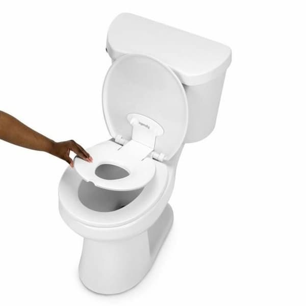 Kahvallinen WC-istuimen supistaja Ingenuity Flip & Sit