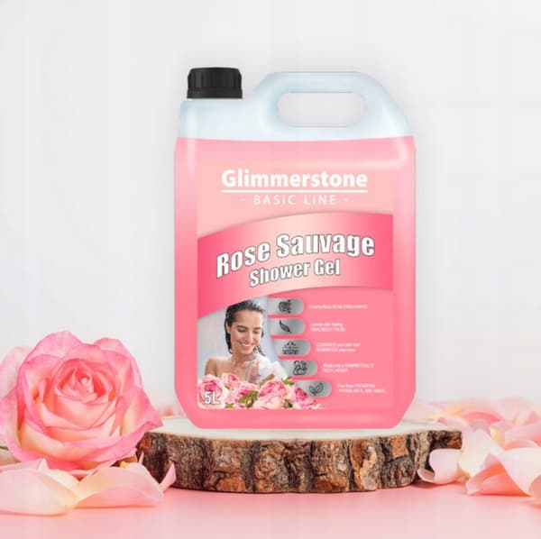 Shower gel til badekar rose duft bevist kvalitet shower gel 5L