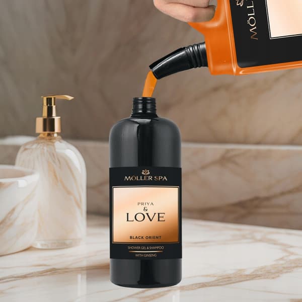PRIYA PRIJA ginseng 2i1 PREMIUM 5L shampoo og shower gel