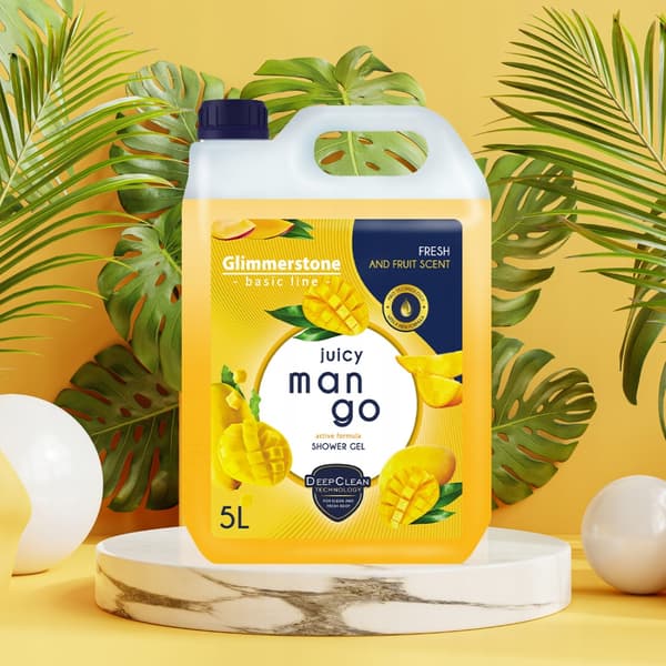Shower gel til badekar mango duft bevist kvalitets shower gel 5L