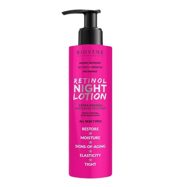 Kroppskräme med uppstramande effekt med Retinol Biovène, 200 ml