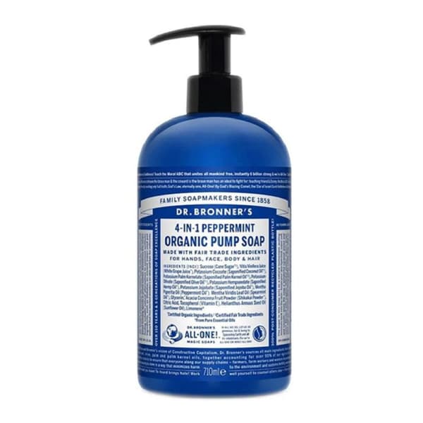 Käsisaippua Dr Bronner's 4 in 1 Peppermint 710 ml