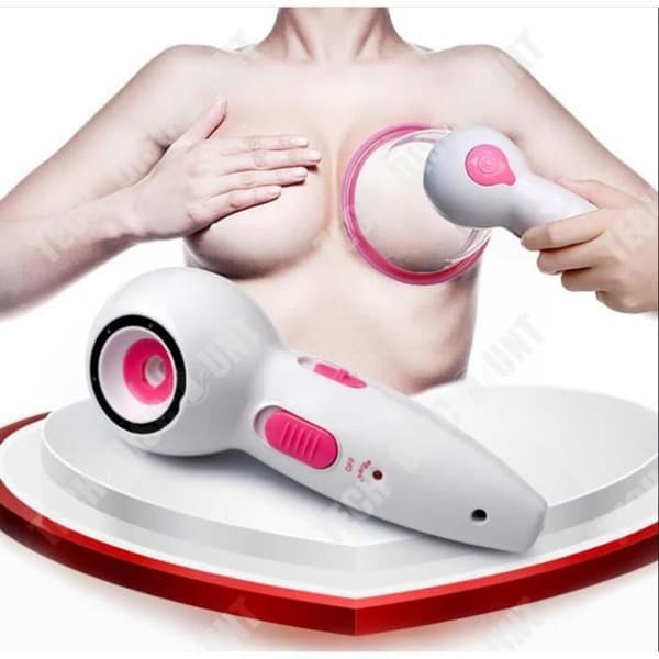 TD® Breast Enhancer, Elektrisk skönhetsbröstmassageapparat hushållsfettsugning bröstmassageapparat av polyester Massageinstrument