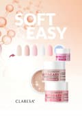 Miniatyrbild 3 av 4: CLARESA Gelknopp SOFT&EASY BUILDER GEL 45 g CHAMPAGNE