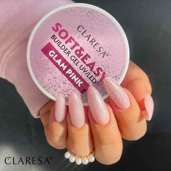 CLARESA Gel bub.SOFT&EASY BUILDER GEL 90 g GLAM PINK