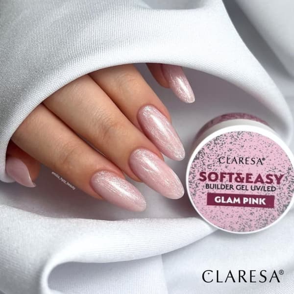 CLARESA Gel bub.SOFT&EASY BUILDER GEL 90 g GLAM PINK