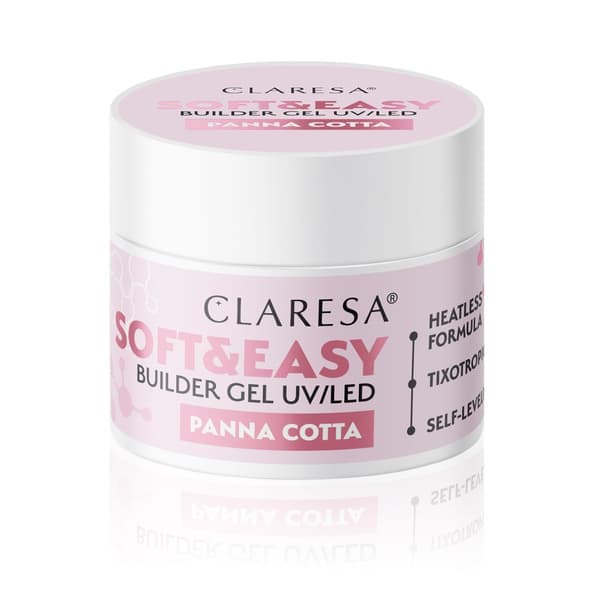 CLARESA Gelknopp SOFT&EASY BUILDER GEL 12 g PANNA COTTA